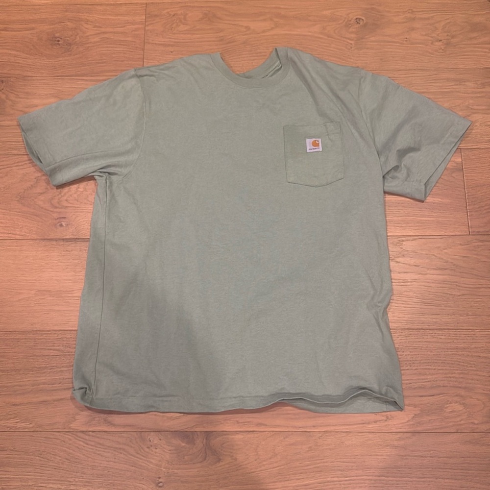 Carhartt cyan tee